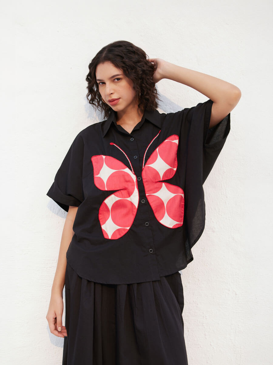 Valencia Applique Cotton Co-ord Set