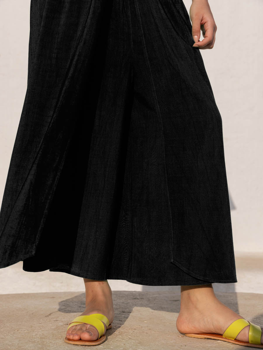 Set of 2 - Morocco Embroidered Poncho & Pant Set