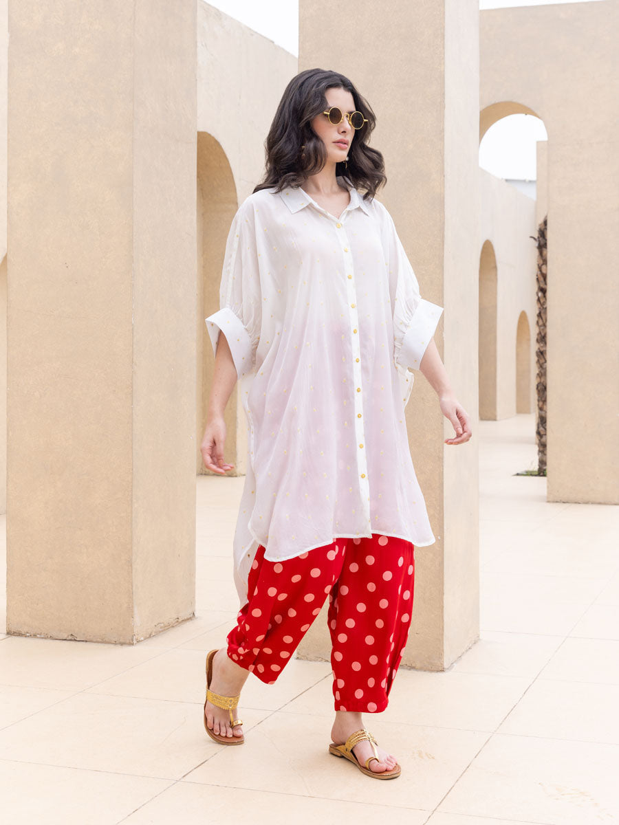Set of 2 - Noorani Long Shirt & Salwar Set