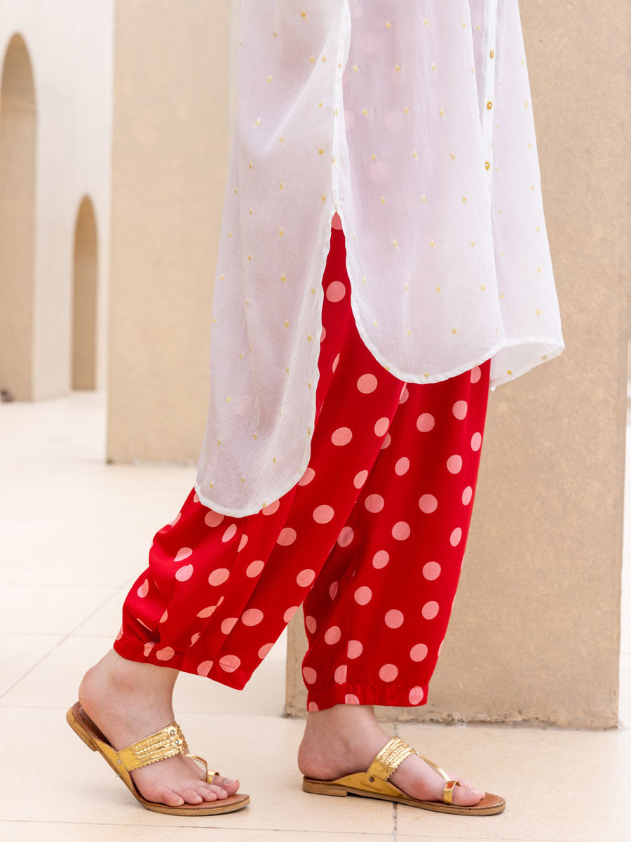 Set of 2 - Noorani Long Shirt & Salwar Set