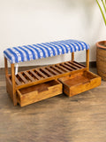 Yug Solid Wood Bench With Storage