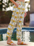 Sardinia Cotton Folded Pants