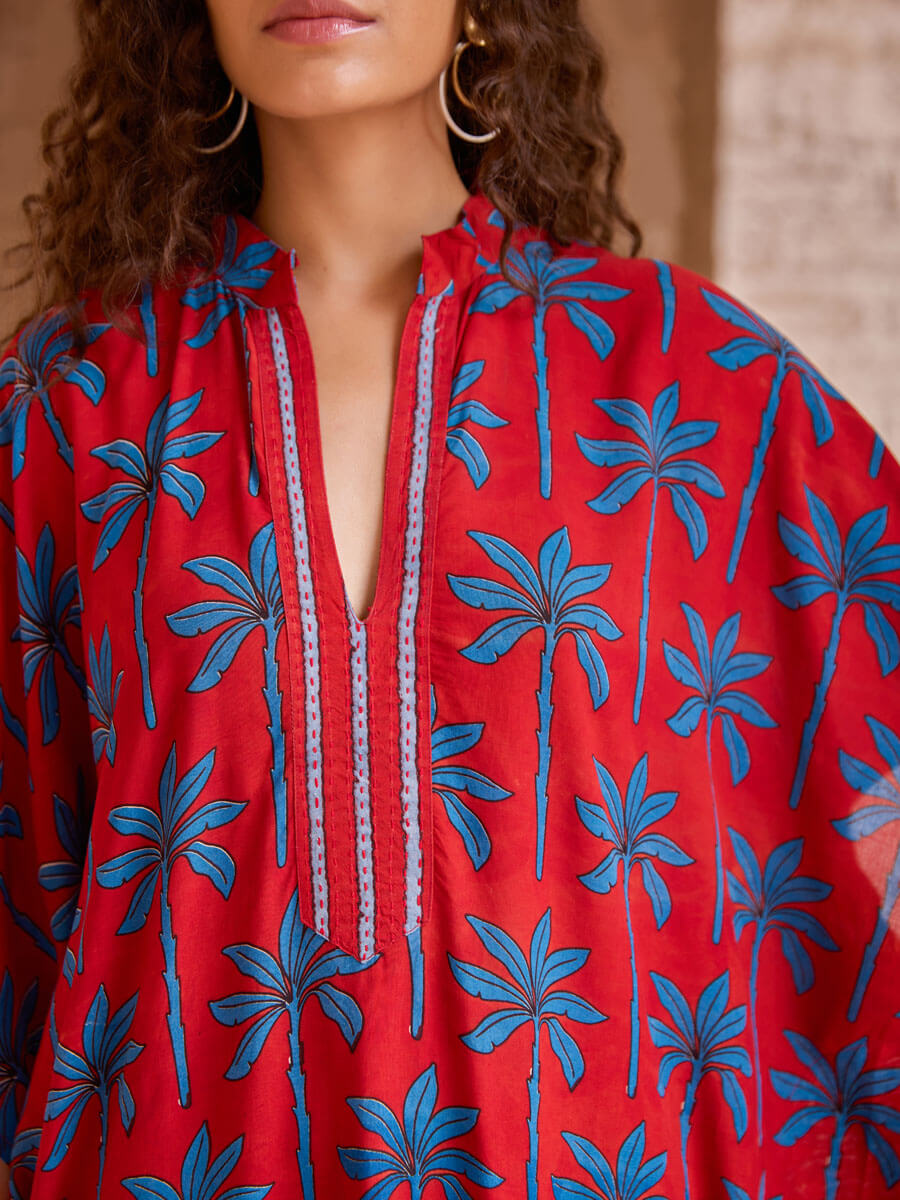 Nandini Kaftan Kurta & Palazzo Set of 2