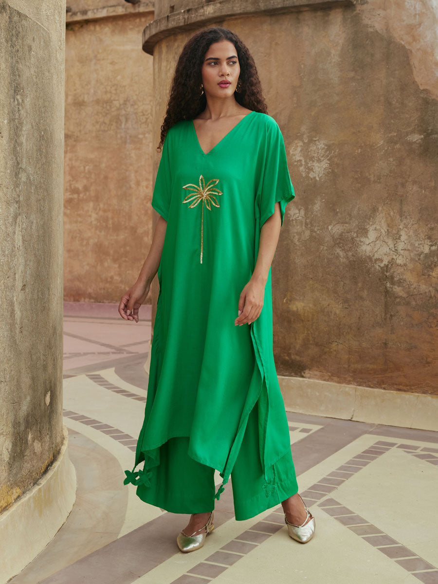 Baku Embroidered Kaftan Kurta