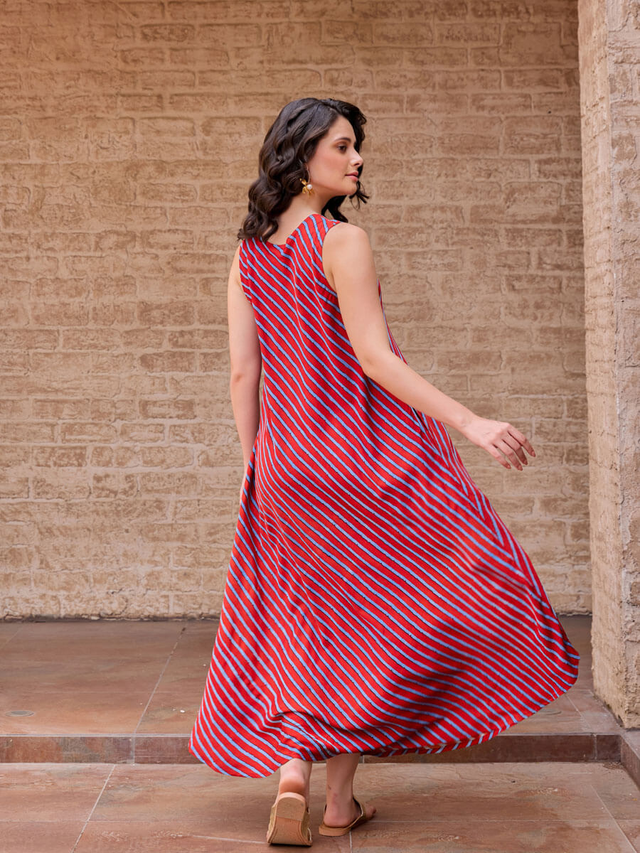 Vedika Sleeveless Maxi Dress
