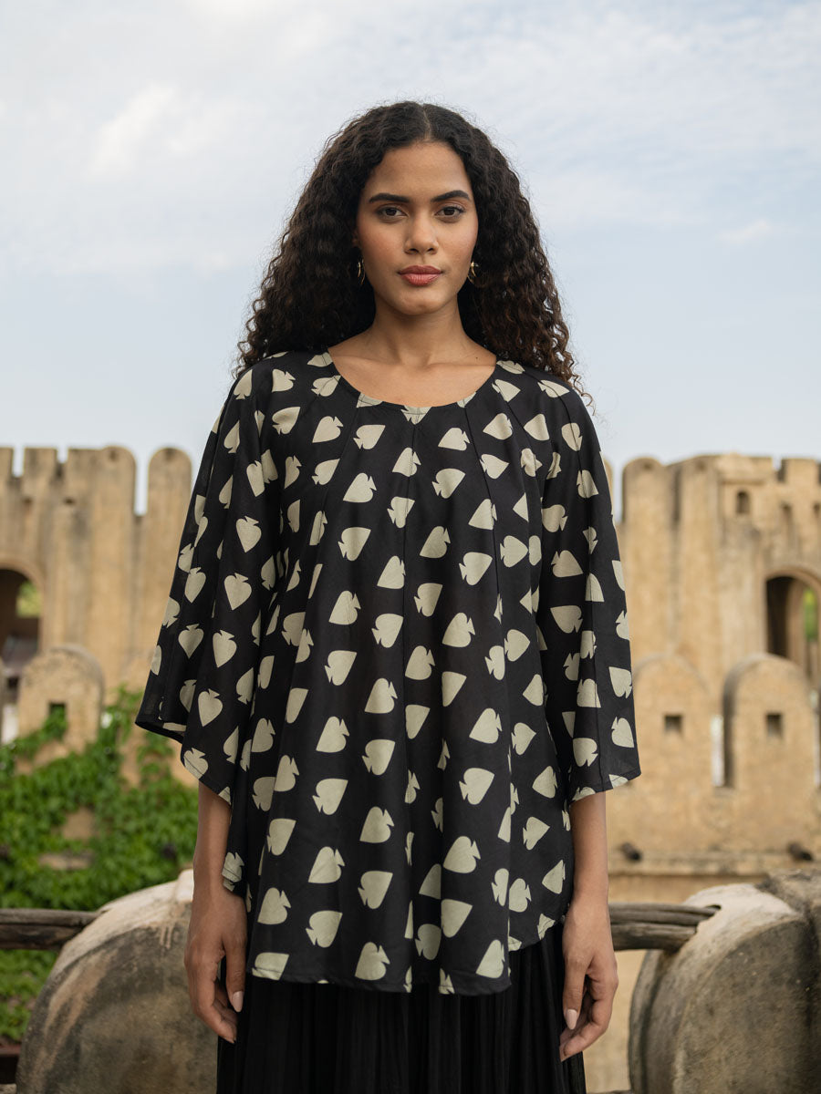 Set of 2 - Ayla Modal Top & Cotton Skirt Set