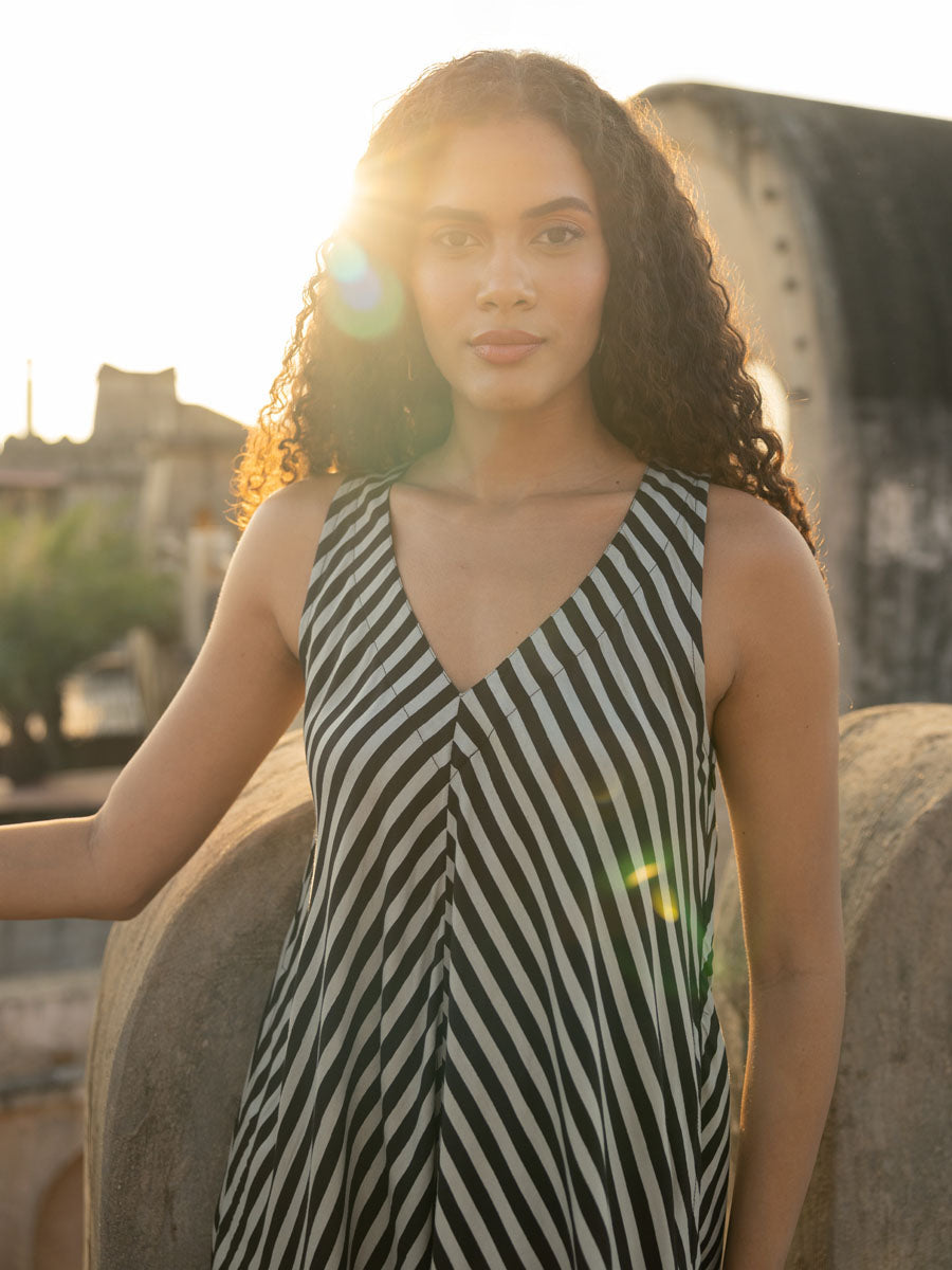 Marrakesh Twill Maxi Dress