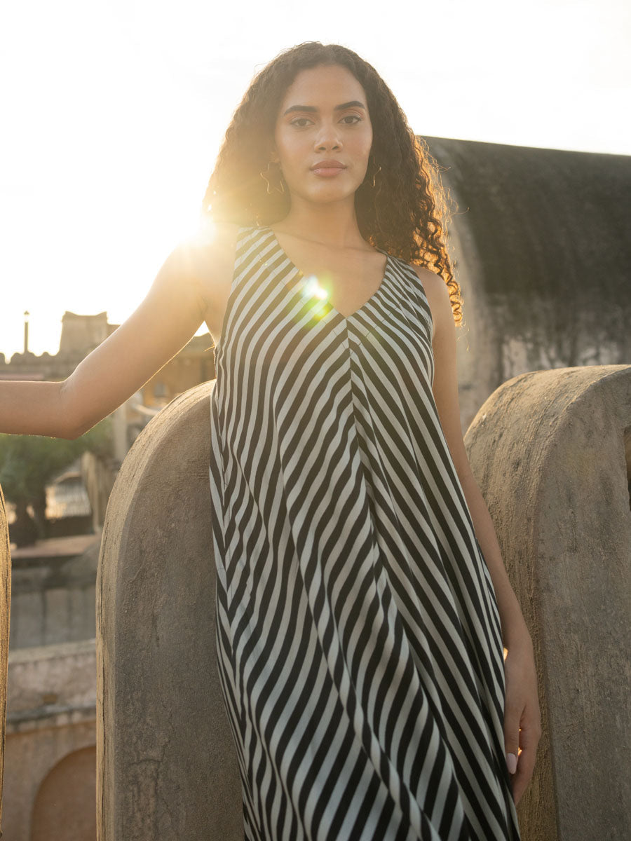 Marrakesh Twill Maxi Dress