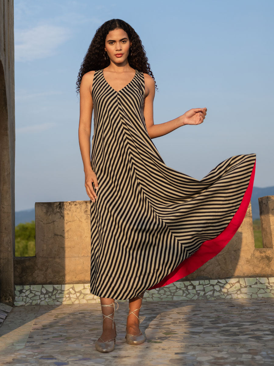 Marrakesh Twill Maxi Dress