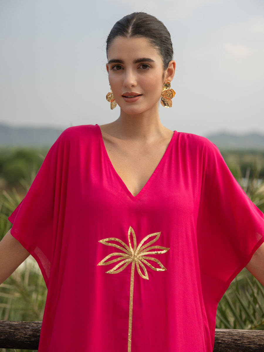 Set of 2 - Desert Rose Kaftan Kurta Set