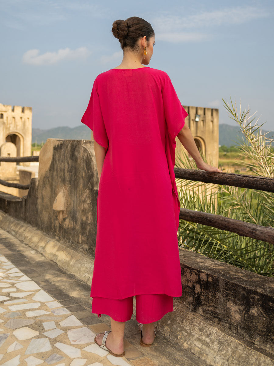 Set of 2 - Desert Rose Kaftan Kurta Set