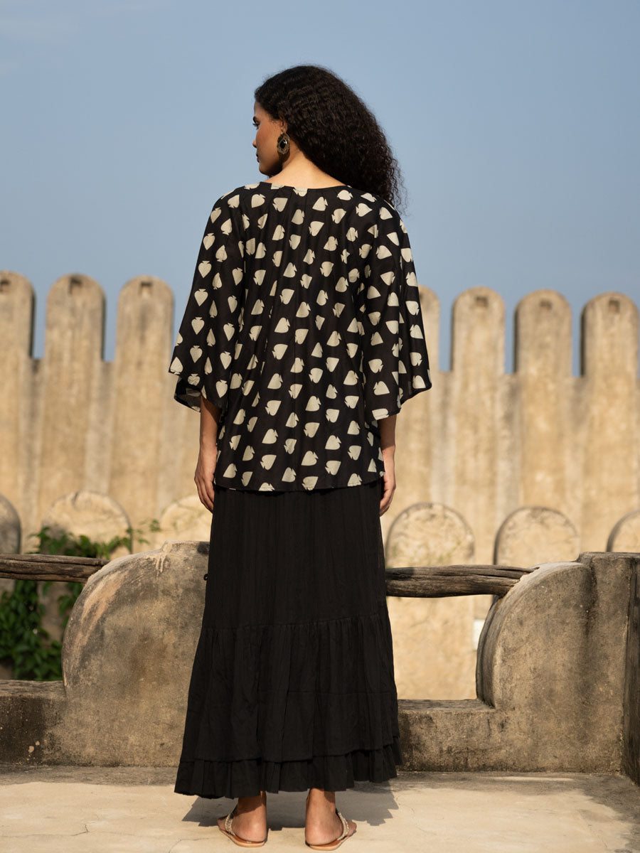 Set of 2 - Ayla Modal Top & Cotton Skirt Set